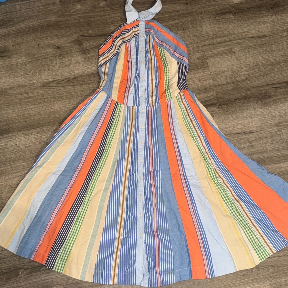 🩷Firm Price🩷 Maeve Collared Halter Shirt Dress - Picture 10 of 15